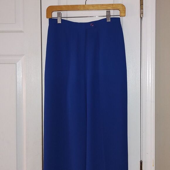 Miss Alliage Collection Royal Blue  business causal dress pants Sz  6 NWOT - Picture 3 of 5